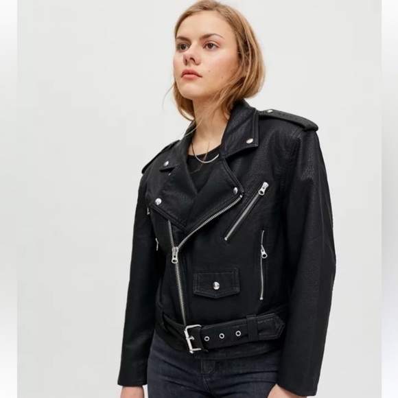 Pistola Tracy Moto Faux Leather Jacket - Picture 1 of 7